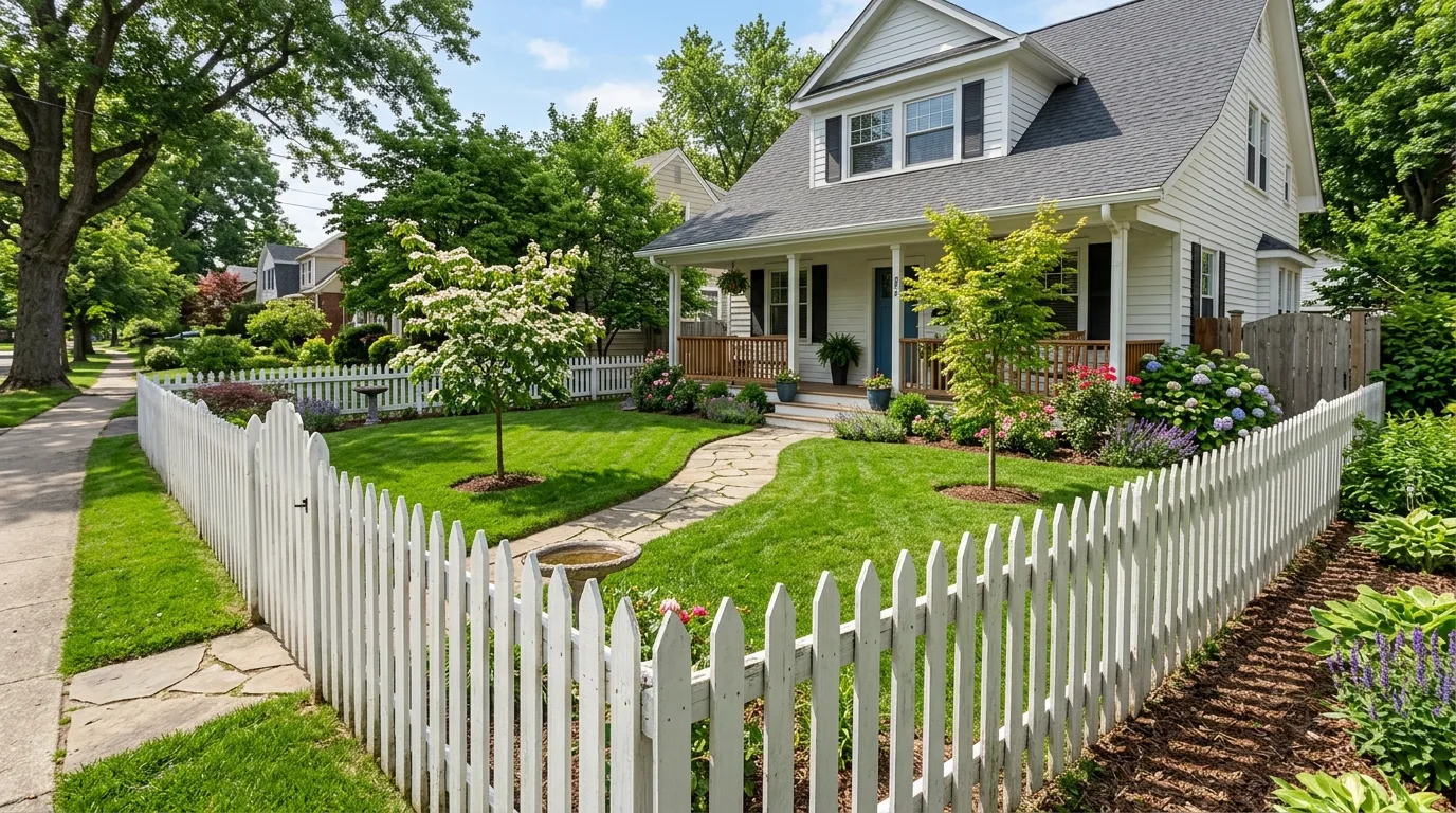 10 Picket Fence Ideas for a Charming Yard